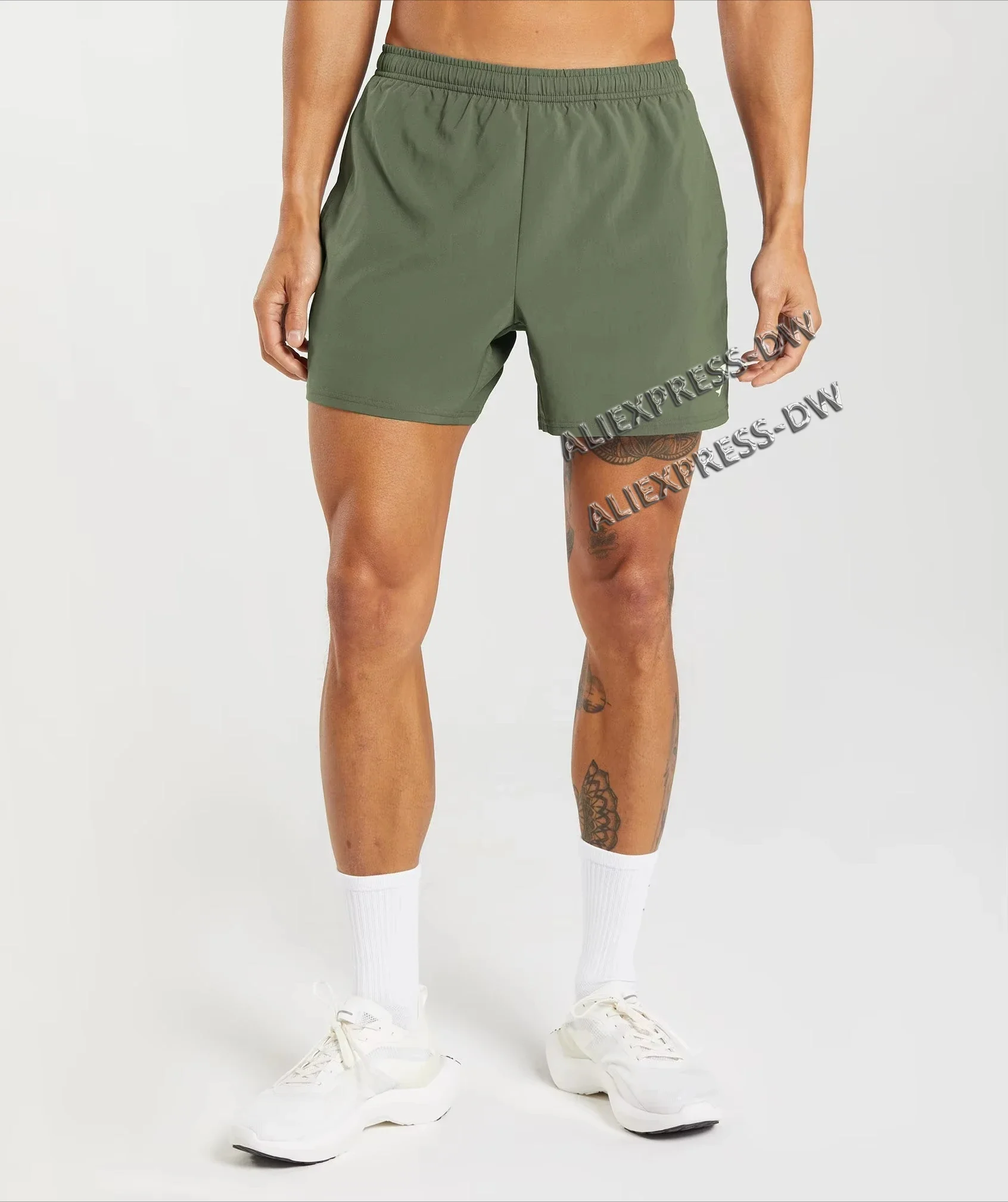 

2025 New Men's and Women's Same Trendy Brand Street Retro Fashion Trend Cross Sports Shorts Men's Street Print Pants