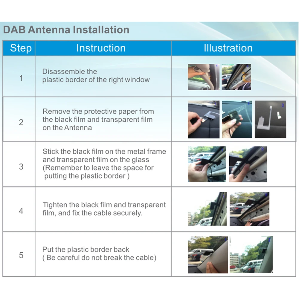 Podofo DAB/DAB Module DAB Wireless Transmitter for DAB/DAB Radio Universal FM Audio Forwarding DAB Receiver FM Transmission