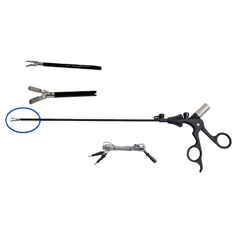 Factory Directly Autoclavable Laparoscopic Instruments Reusable Stainless Steel Coagulation Bipolar Forceps
