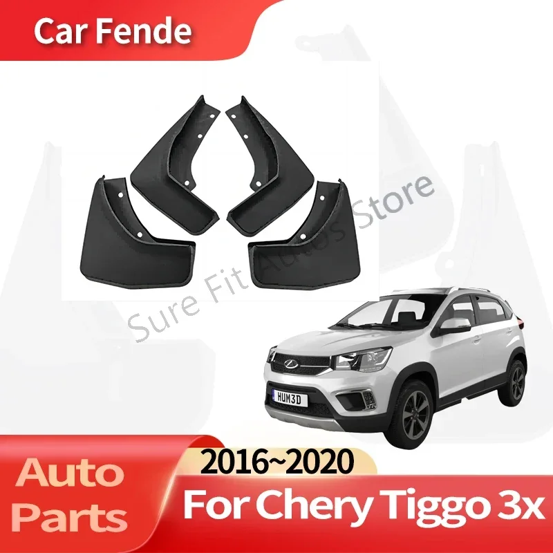 

Auto Accessories For Chery Tiggo 3x 2 2016~2020 Lining Car Fender Anti-sand Splash Mud Guard Skin Punch-free Installation Tools