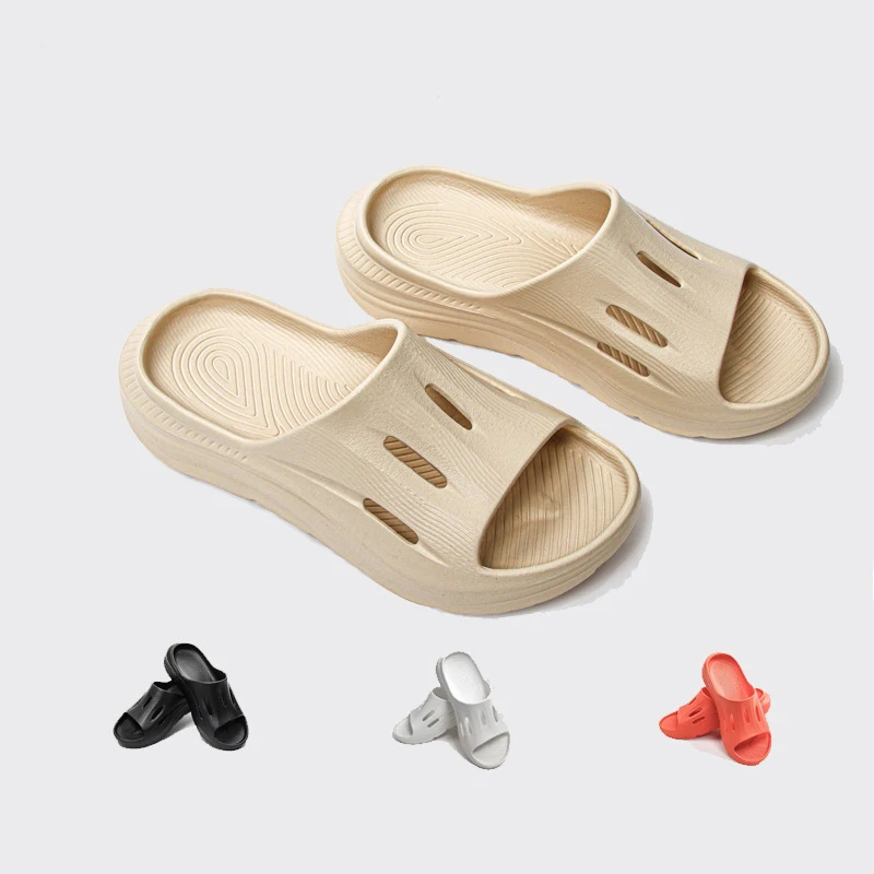 

Outdoor Sports Slippers Anti-odor Bath Home Slippers Women and men Soft Sole Non-odorous Quiet Thick-soled Flip Flops