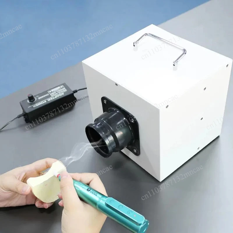 

Soldering Smoke Absorber for Electronic Component Assembly And Crafting Mini Desktop Fume Purifier