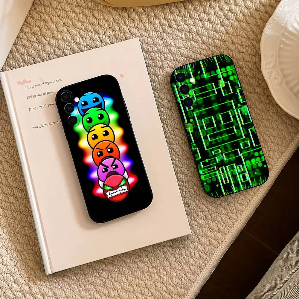 Game G-Geometry D-Dash-h Phone Case For Samsung A73 20,21s,22,31,32,52,53,72 Soft Black Shell