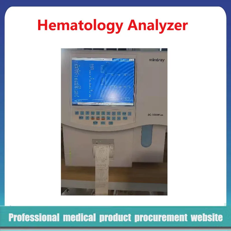 Good performance BC3000PLUS Clinical Analytical Instruments Blood Automated 3 Parts Hematology Analyzer