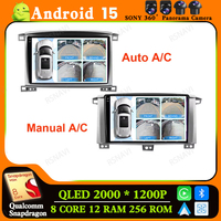 Android 15 Car Radio For Toyota LC100 Land Cruiser 100 LC 100 2002 - 2007 GPS Wireless Carplay Auto 5G WIFI Stereo 4G LTE 2 DIN