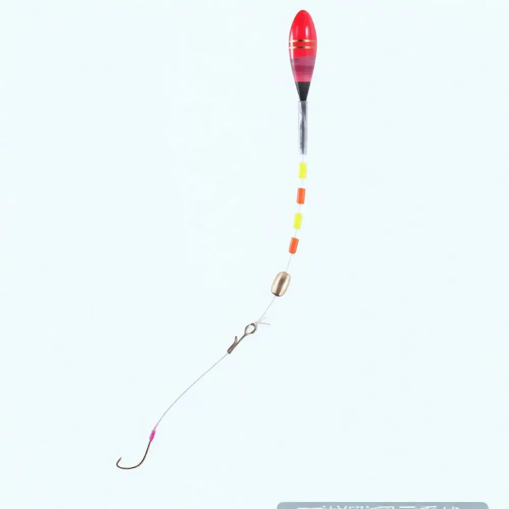 Ready To Use Stream Fishing Terminal Tackle Kit Akita Kitsune Hooks Durable Nylon Line Setup For Micro Fish Species