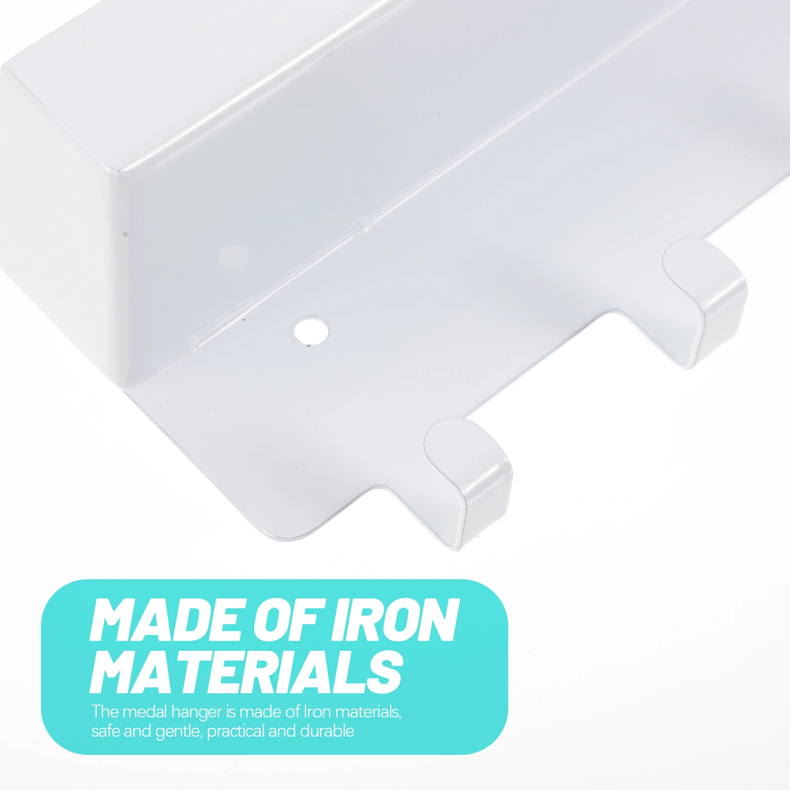 

1pcs Medal Hanger Display Heavy Duty Iron Wall Mounted Medal Holder For Race Medals Storage Decorative Wall Rack Team Sports