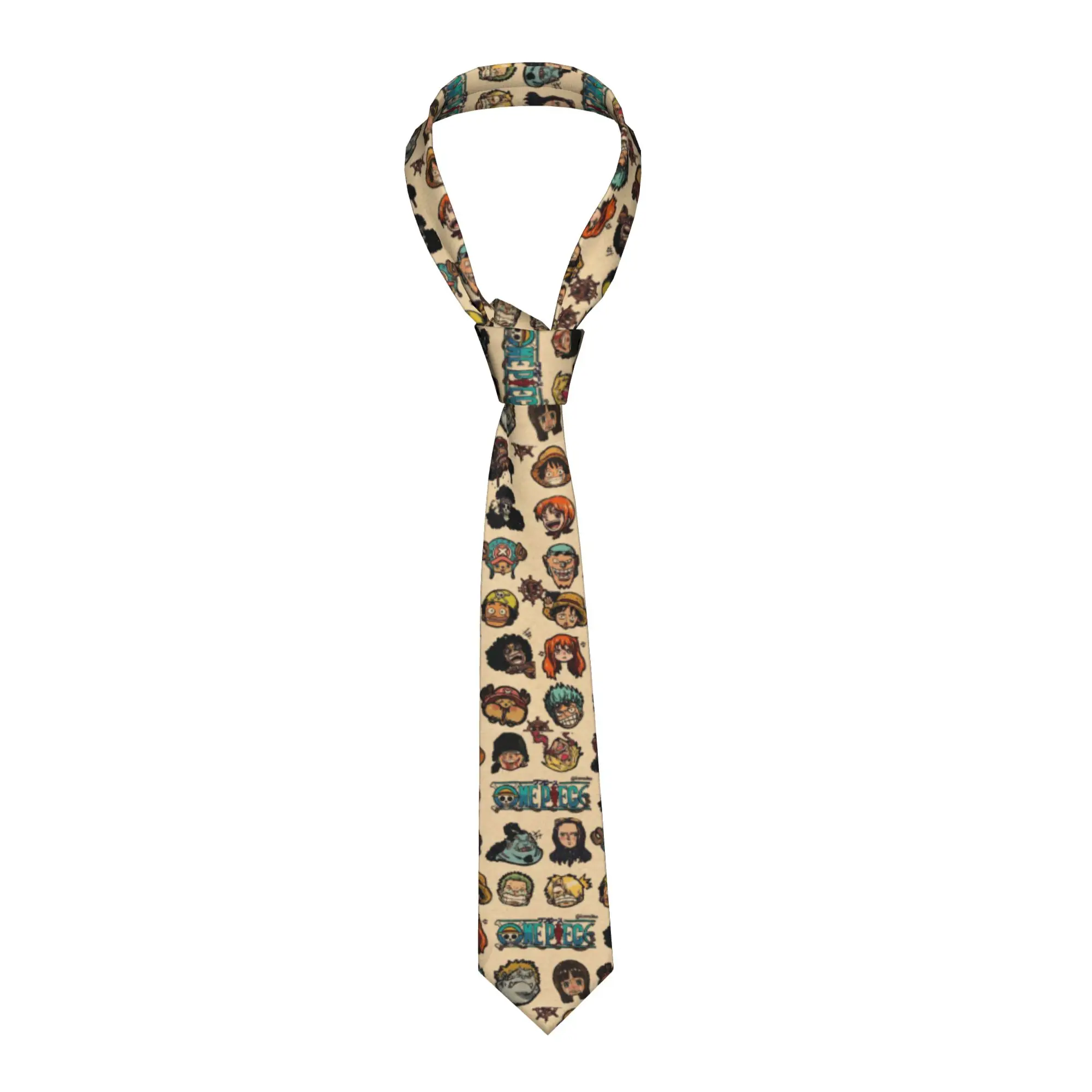 

luffys o-one-pieces Neckties Men Women Unisex 8 cm Narrow Neck Ties for Mens Accessories Gravatas Business