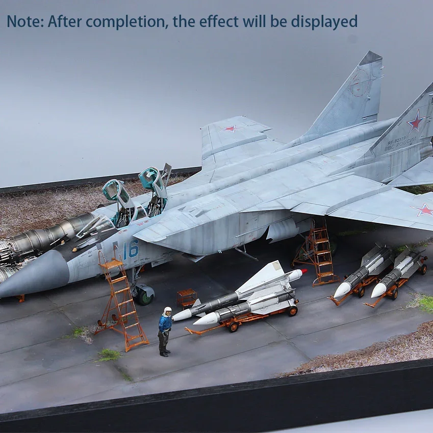 AMK Assembly Aircraft Model Kit 88008 MiG-31 B/BS MiG-31 Foxhound Fighter 1/48