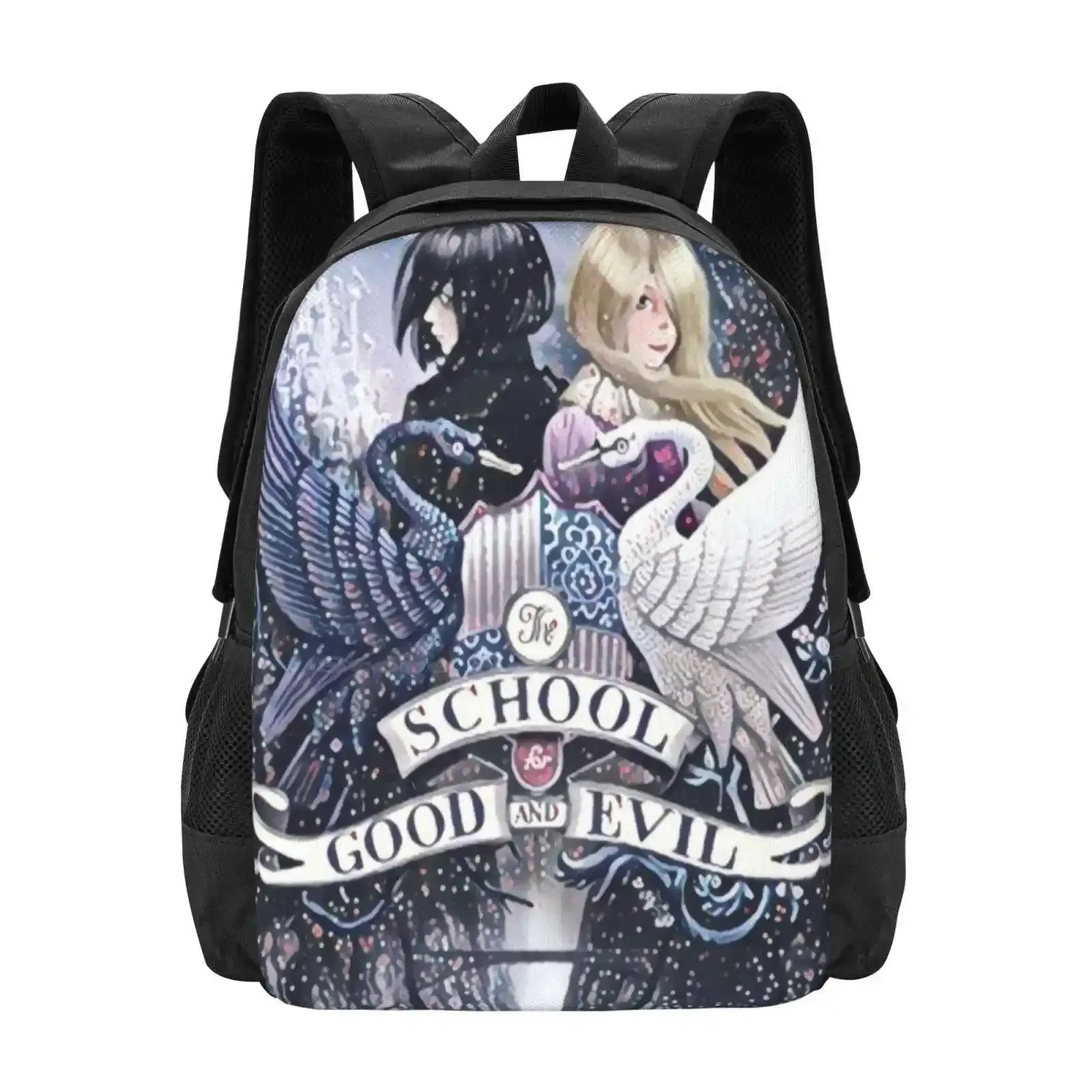 

School For Good And Evil Hot Sale Schoolbag Backpack Fashion Bags School For Good And Evil Bookish Middle Grade Snow Stipple