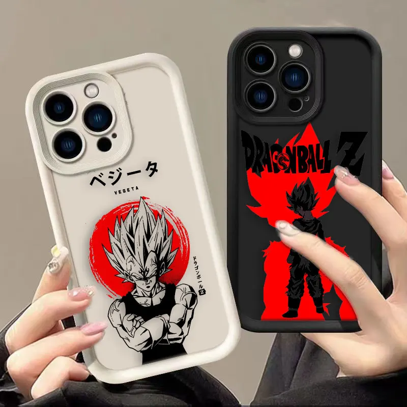 Funda de silicona para teléfono D-Dragon Ball Z Goku Vegeta, para Google PIXEL 7, 7A, 8, 8A, 9, 10 PRO XL, 5G, DIY, Funda, Capa, Coque