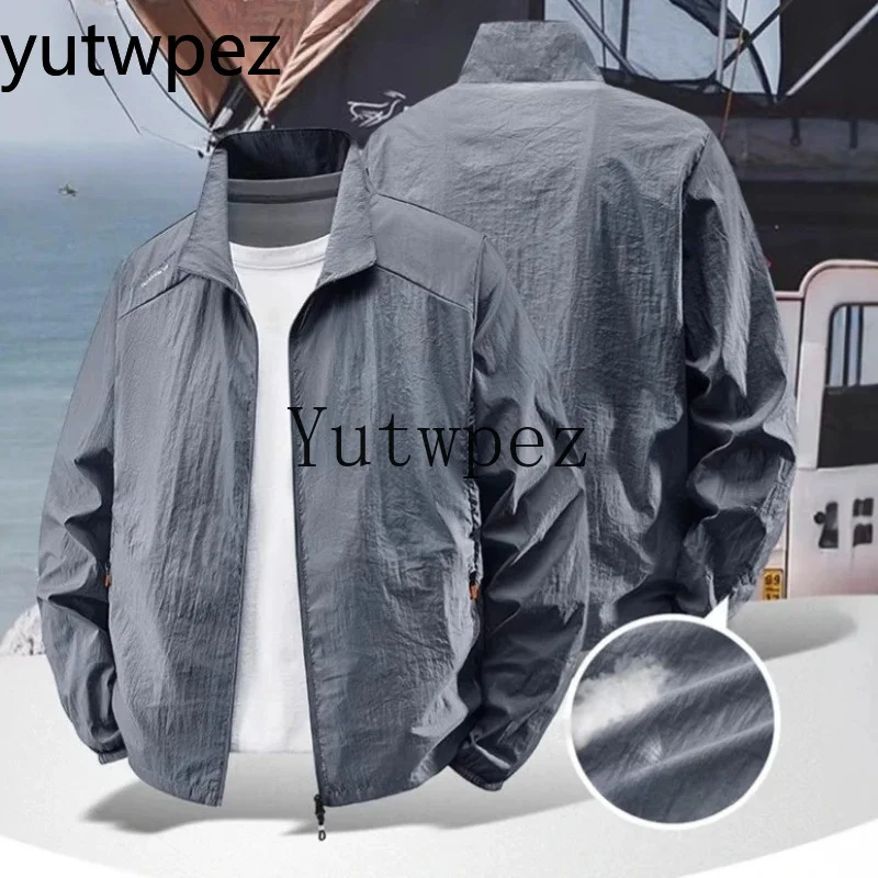 Outdoor Sports Running UPF50+ Coats Sunscreen Windbreaker Traveling Ultrathin Fishing Tops Hiking Wearing Summer Skin Jackets