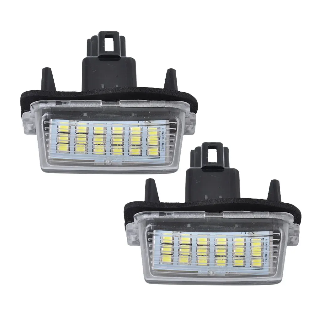 Car License Plate Light Low Power Consumption Registration Plate Light for for Toyota Camry Yaris Prius Voxy for for Toyota