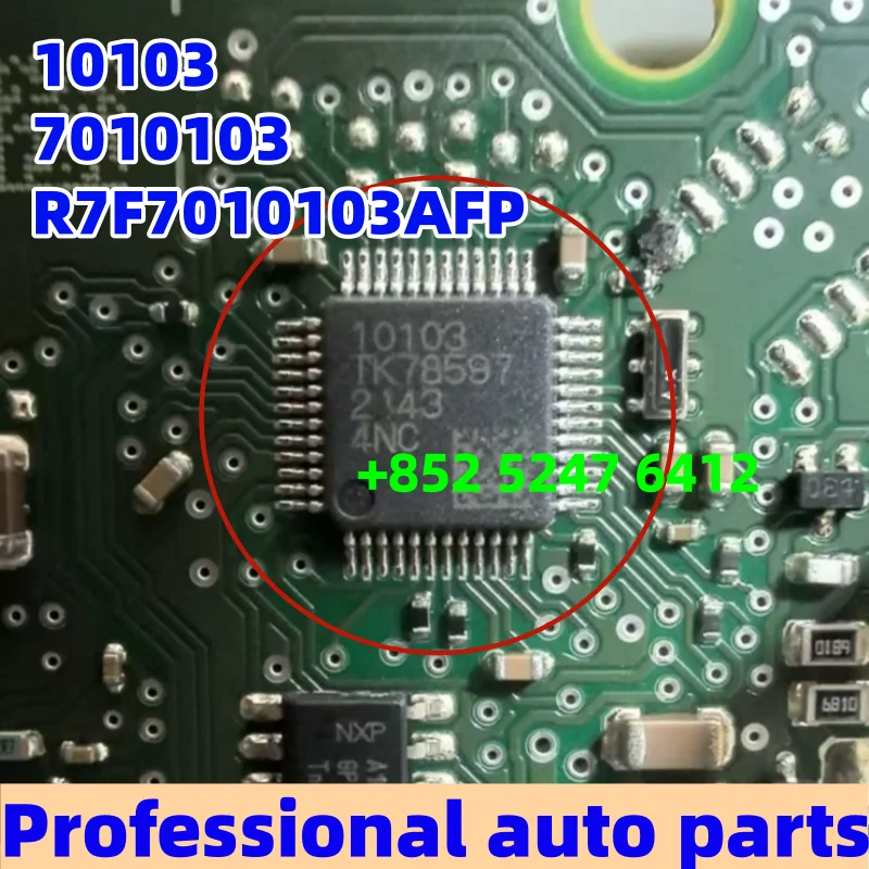 2-10pcs/lot 10103 7010103 R7F7010103AFP Automotive Computer Board CPU Chip Newly Imported QFP48