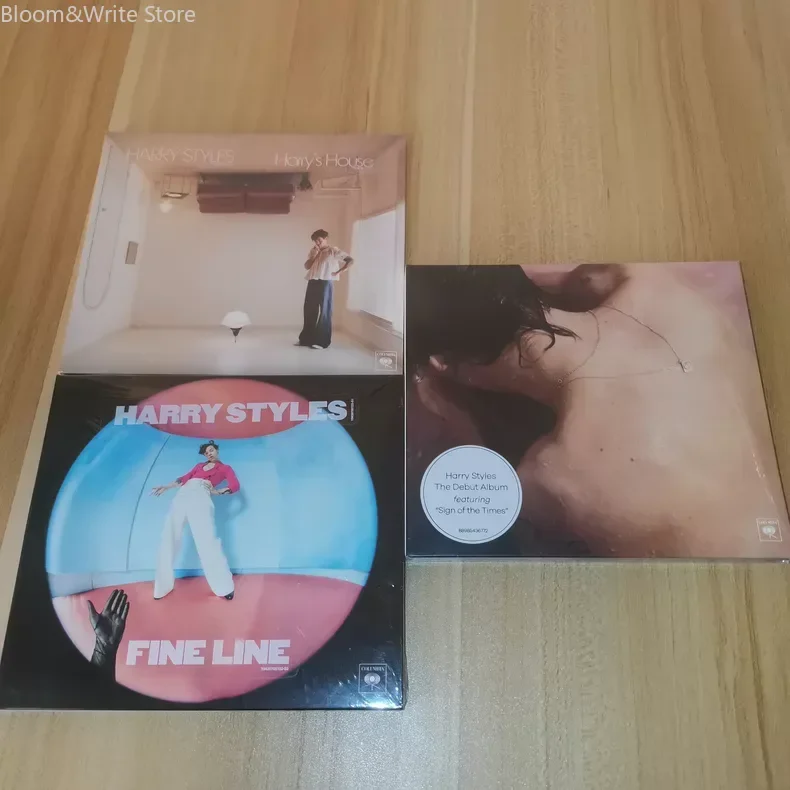 Pop H-Harry S-Styles Three CD Albums  《Harry's House》《Fine Line》《The Debut Album》Music Record  Walkman Party Music Collection