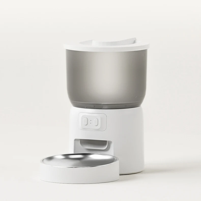 

Smart Stainless Steel Pet Bowls App Remote Control of Pet Video Voice Intelligent Automatic Pet Feeder