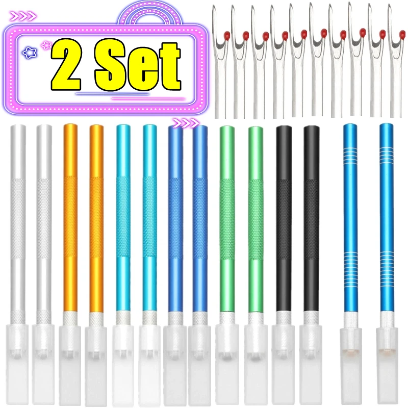 

Sewing Seam Thread Cutter with 5Pcs Replacement Head Seam Ripper Stitch Thread Unpicker Embroidery Thread Remover DIYSewing Tool