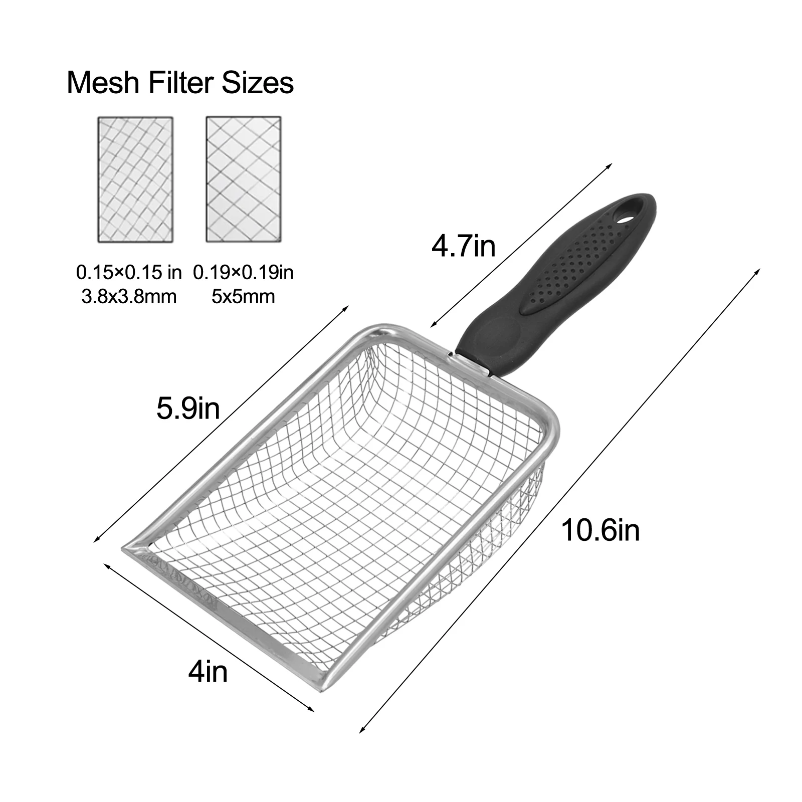 

Soil Sifter For Gardening Sand Soil Sifter Compost Sifter Handle Farm Shovel Portable Harvest Strainer For Sand Rocks