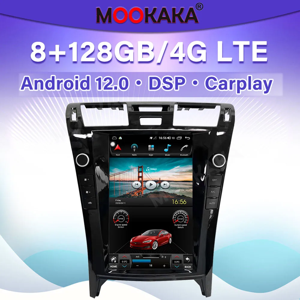

For Lexus LS460 2006-2010 Android 11 Car Multimedid player Auto Radio GPS Navigation Audio Stereo
