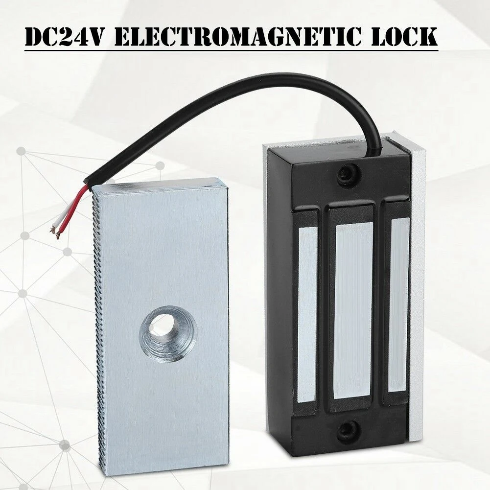 

AA08-2X Dc24v Door Electric Magnetic Electromagnetic Lock 60Kg Holding Entry Access Mini