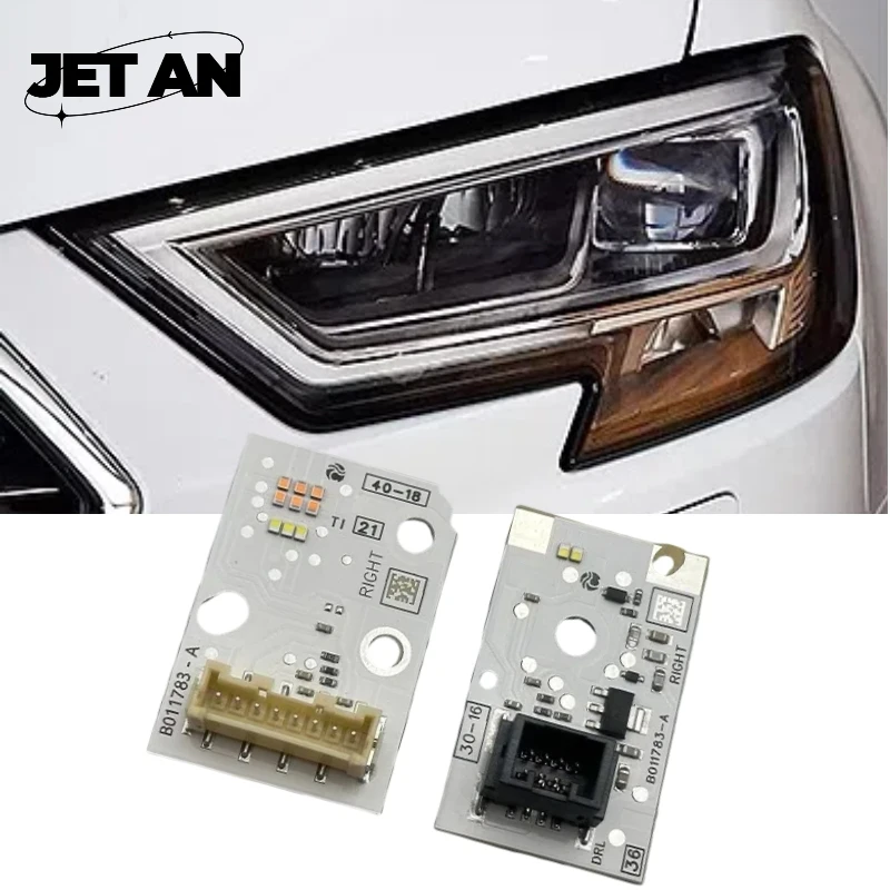 Baru untuk Audi A3 S3 lampu berjalan siang hari lampu depan LED DRL sumber cahaya putih papan B011783-A B011782-A 8V0998474A 8V0998473A