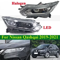 CAPQX Without AFS Front Bumper Headlight Head Light Head Lamp For Nissan Qashqai 2019-2021 Headlamp Car Light