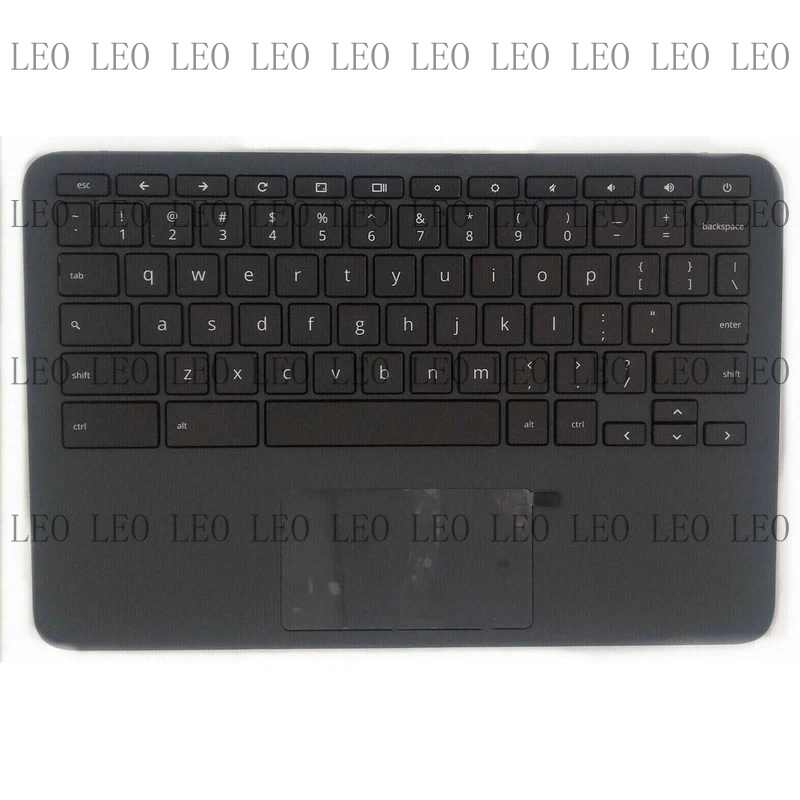 

TT New For HP Chromebook 11 G8 EE Keyboard Palmrest Upper Case Cover L90338-001