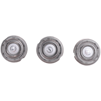Active!3PCS for Xiaomi Mijia S500C S500 S300 Electric Shaver Head Replace Shaver Net MJTXD01SKS Cutter Head Accessories