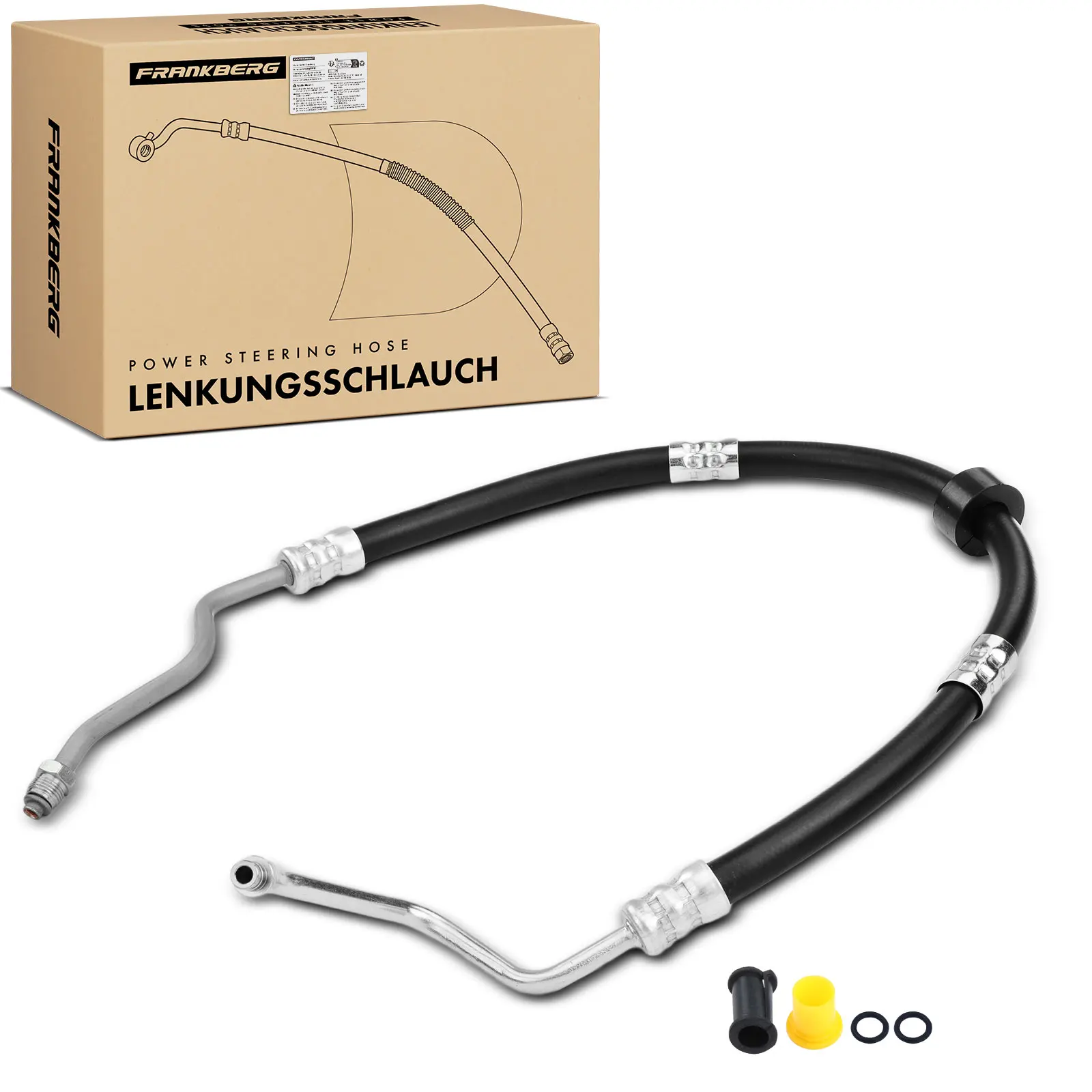 Tuyau de direction assistée Frankberg 1x pour Mercedes-Benz Classe C W203 S203 A209 C209 1.8L 2034604524 3405243 58676A2034604524