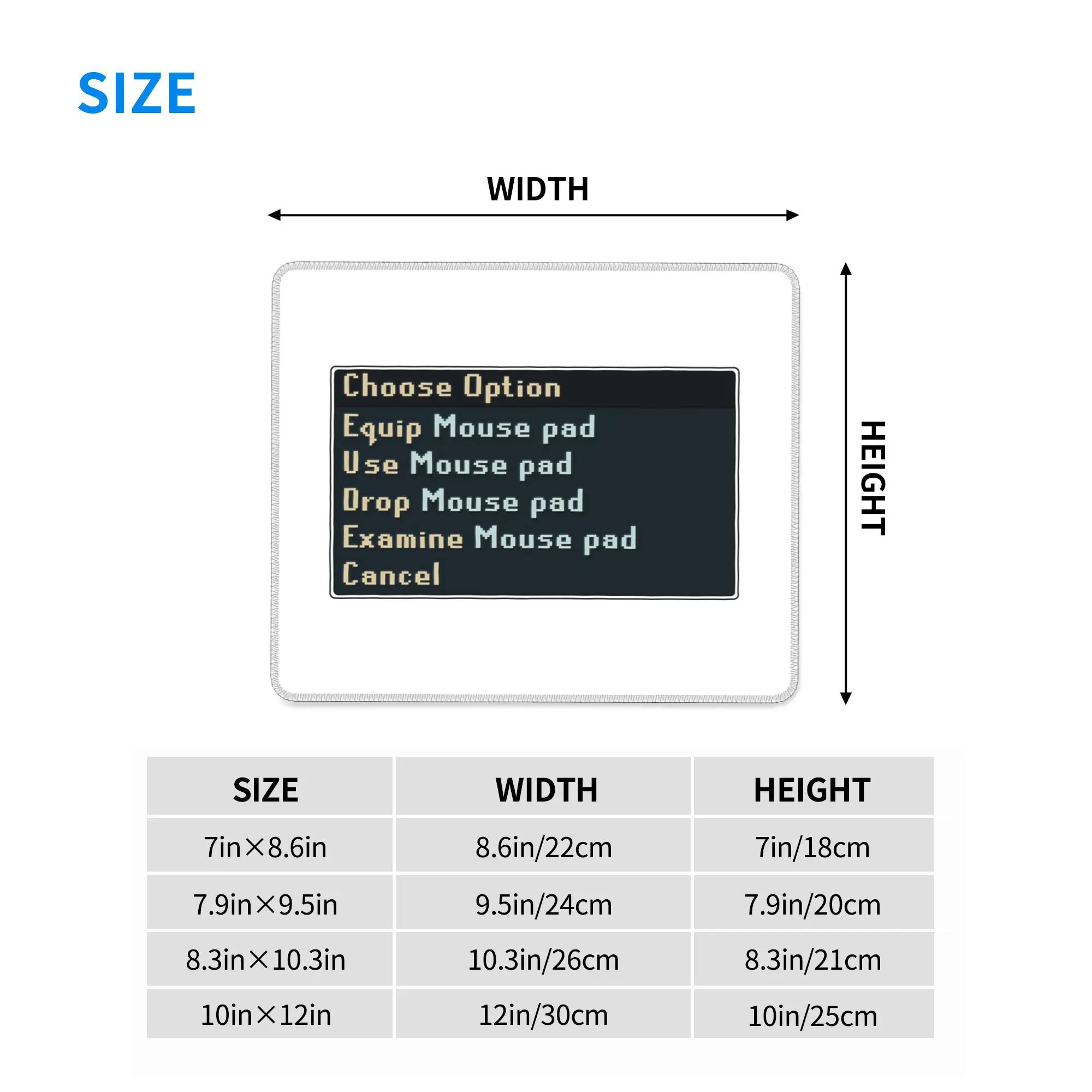 OSRS RS3 Runescape Gamer Muismat Muismat Computertoetsenbord Muismat Gaming PC Laptop Bureaumat Kantooraccessoires Tafelmatten