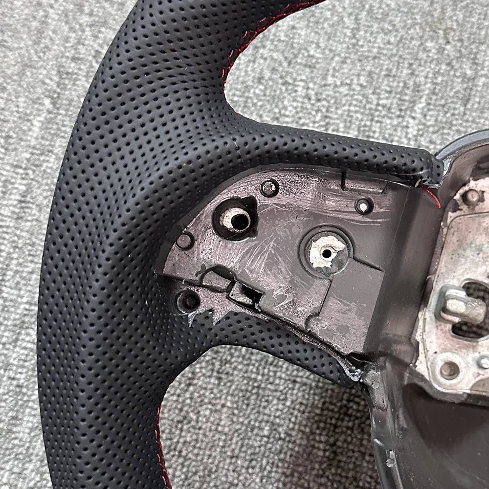 Volante Deportivo de Cuero con - Car Accessories For Steering Wheel reseña y precio