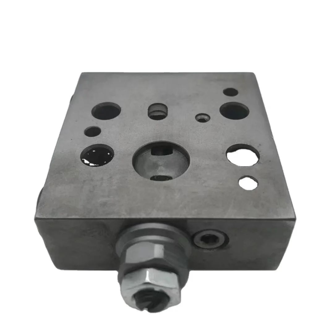 hydraulic parts pressure reducer valve pc200-6 pc200-7 pressure relief self-reducing valve block