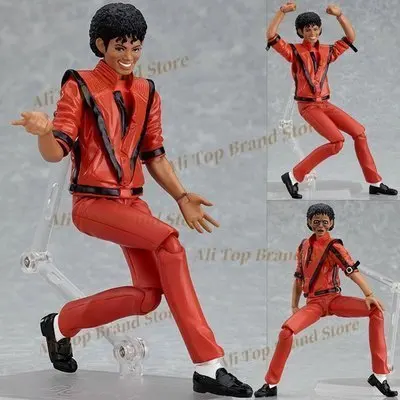 New Figure Michael Jackson Action Figure 14cm PVC Collection Decoration Smooth Criminal Movable Figma Anime Jackson Model Toys
