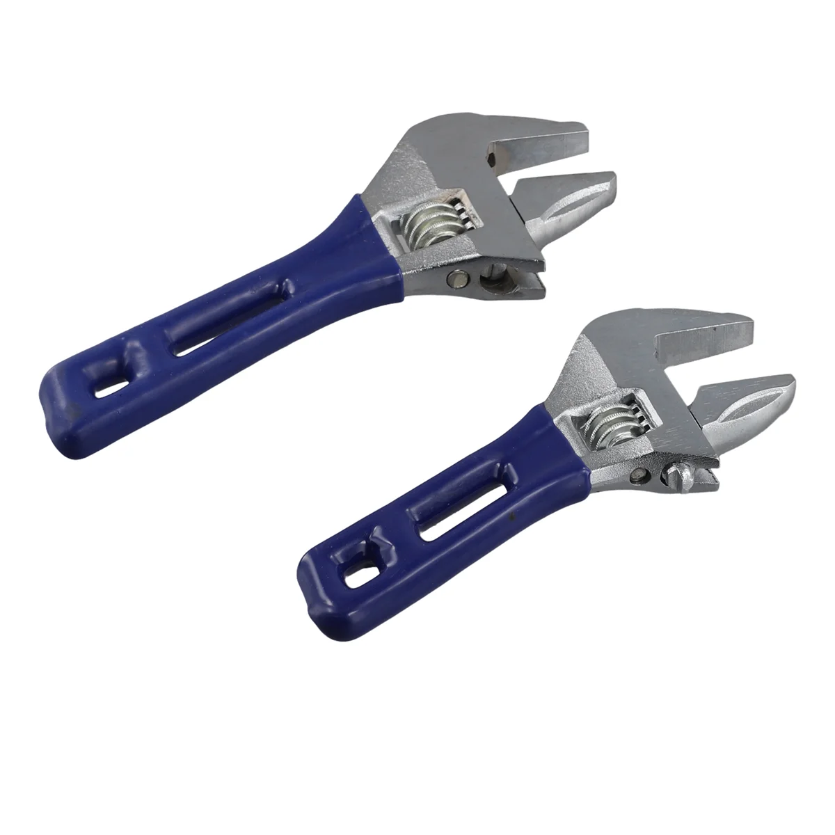 

ABUF 2PCS Universal Adjustable Wrench Large Opening Short Handle Multifunctional Mini Wrench Bathroom Tools