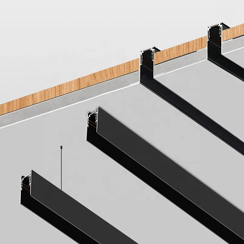 Magnetic Tracks Lights System Indoor Lighting Ceiling Wall Light Surface Lamps Led Track Rail Led