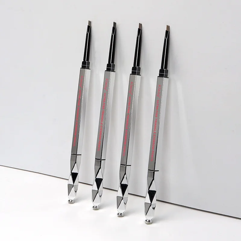 Crayon à sourcils mince triangle argenté klaisy