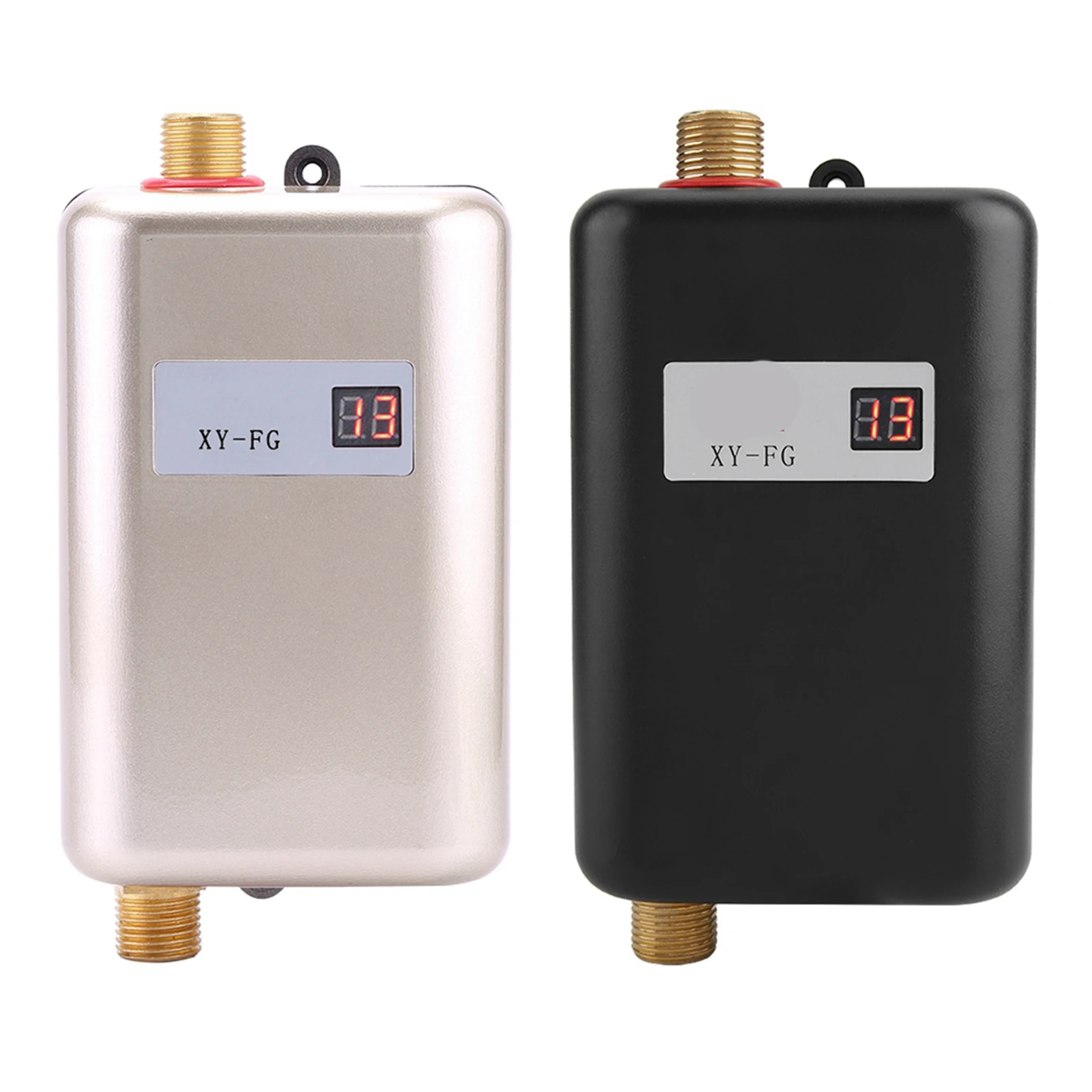 

220V 3800W Mini Electric Tankless Instant Hot Water Heater Bathroom Kitchen AU PLUG 30-55℃ Washing Hot Water Heater