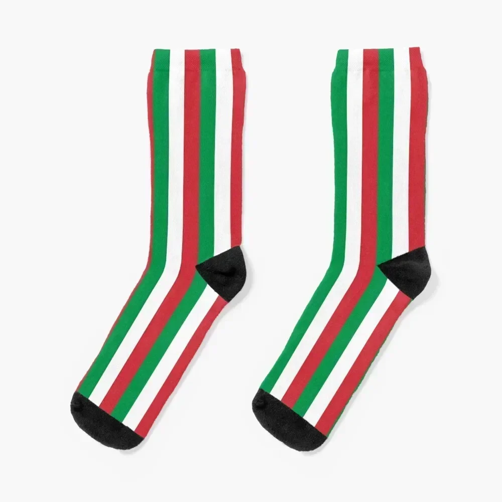 

Flag of Italy Socks hockey kawaii custom hiphop Ladies Socks Men's