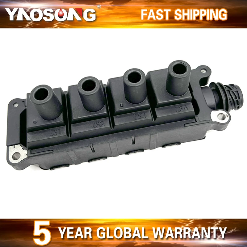 Ignition Coil Pack For 1994-1999 E36 E46 E34 BMW 316i 318i 328is 518i Z3 1.8 1.9L 0221503489 0221503005 12131247281 UF291