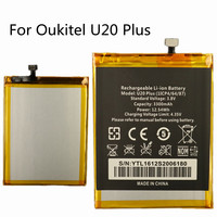 U20 Plus Battery 3300mAh New Original Replacement For Oukitel U20 Plus U20Plus Mobile Phone Battery