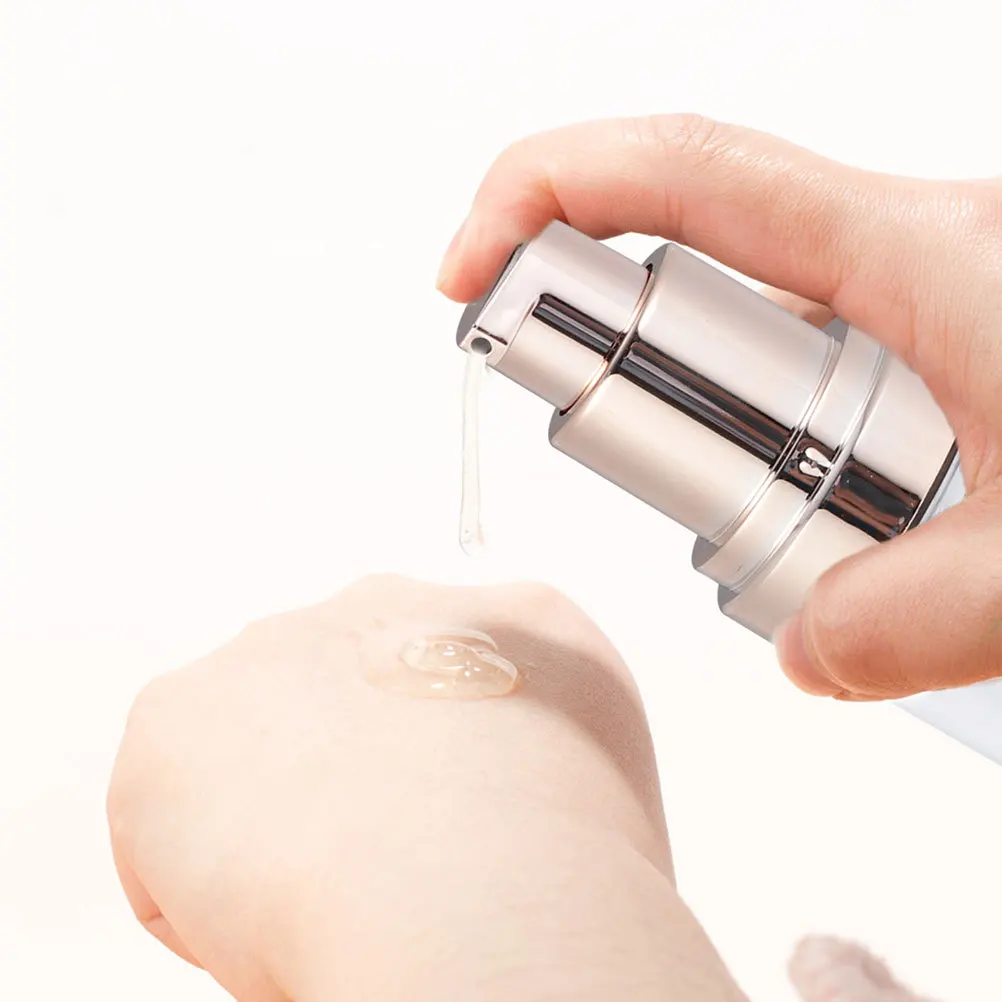 

3pcs Vacuum 50Ml Travel Size Reusable Sub Bottles For Cosmetics Skincare Portable Toiletry Containers Refillable Mini Bottles