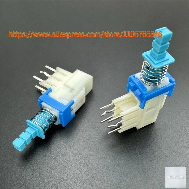 5pcs ALPS SPUL191400 Piano key Self-Locking Switch High 6-pin Amplifier Power Supply Direct key Button Switch