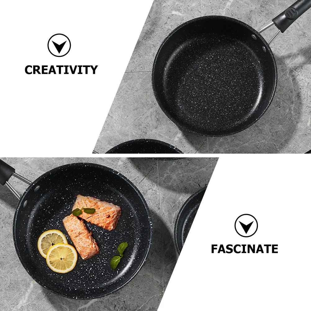 

Stainless Steel Nonstick Frying Omelette Mini Skillet Pancake Pan Steak Pan Kitchen Home Restaurant Use Quick Even Heat