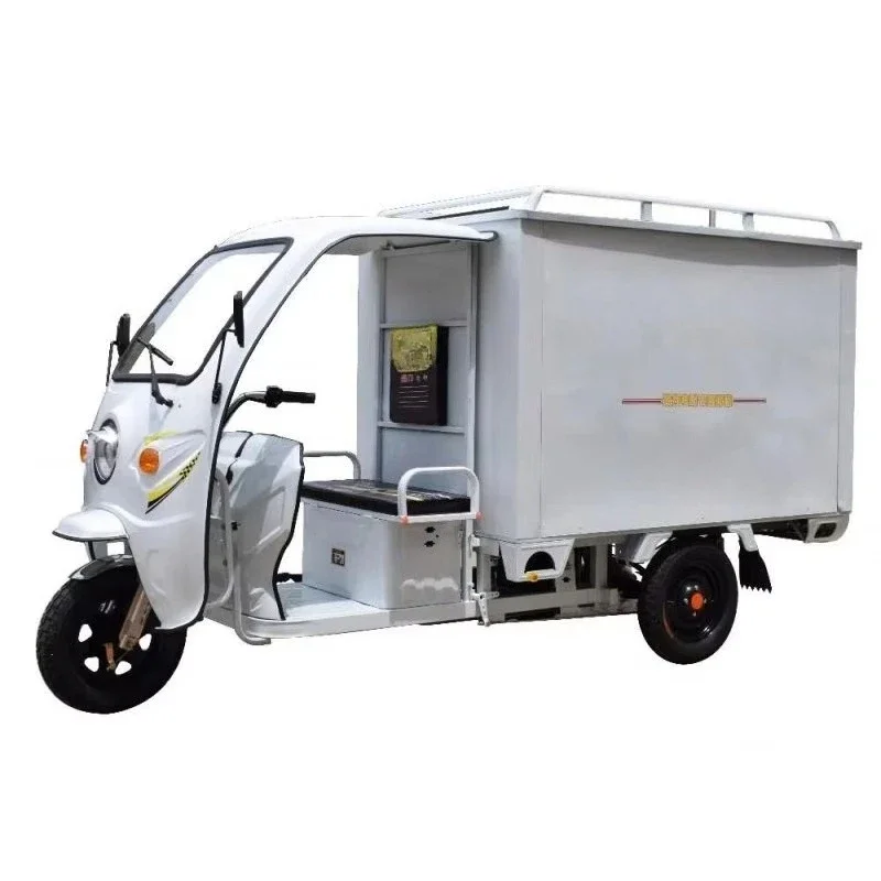 

The Best-selling 1000W Postal Express Electric Tricycle Fully Enclosed Carriage or Cab With Shielded Glass