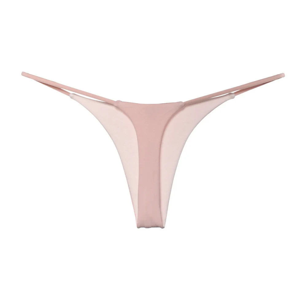 Bragas sexis para mujer, tangas estampadas, bragas con tiras finas, ropa interior cómoda sin costuras, tangas de moda