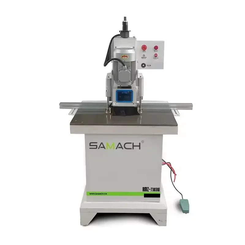 SAMACH Single-Spindle Hinge Drilling Machine Woodworking Hinge Drilling Machine