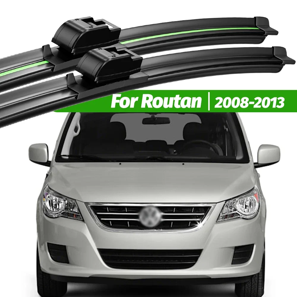 

For Volkswagen VW Routan 2008-2013 2pcs Front Windshield Wiper Blades 2009 2010 2011 2012 Windscreen Window Accessories