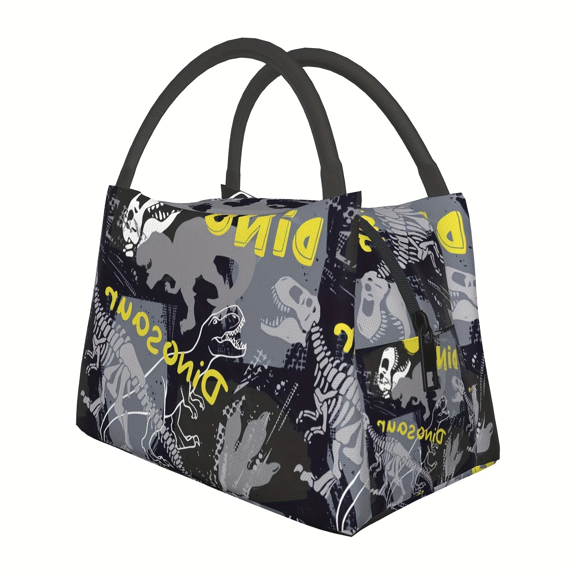 

Dinosaur, Portable Reusable Cooler Bag, Insulated Lunch Bag, Essential for Camping Picnic Beach, Suitable for Home, Restaurant