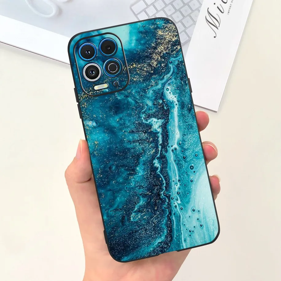 For Motorola Moto G100 Case Moto G 100 XT2125 Back Cover Fashion Flower Marble Soft Slim Silicone Funda For Moto Edge S Pro Etui