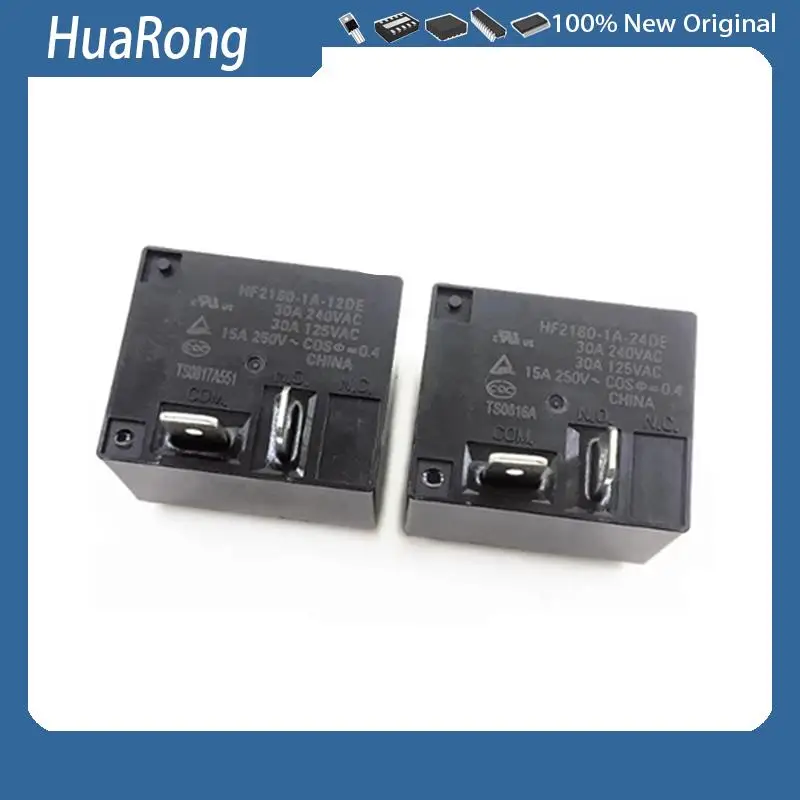 2Pcs/Lot G8VA-1A4T-R   4255021 012-1H HG4190  HF2160-1A-12DE  24DE  12V 24V 30A 4-PIN